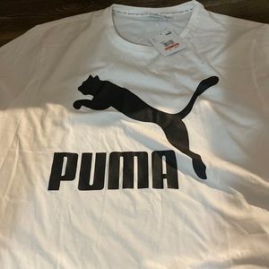 Puma White T